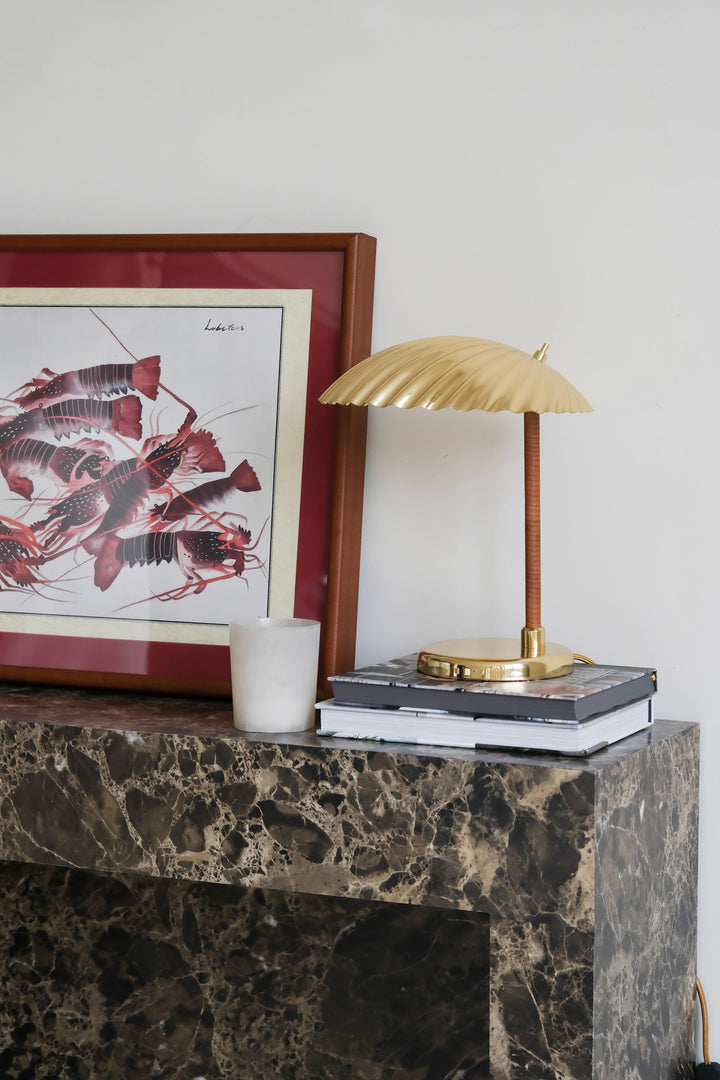 Brass Shell Table Lamp - Vakkerlight