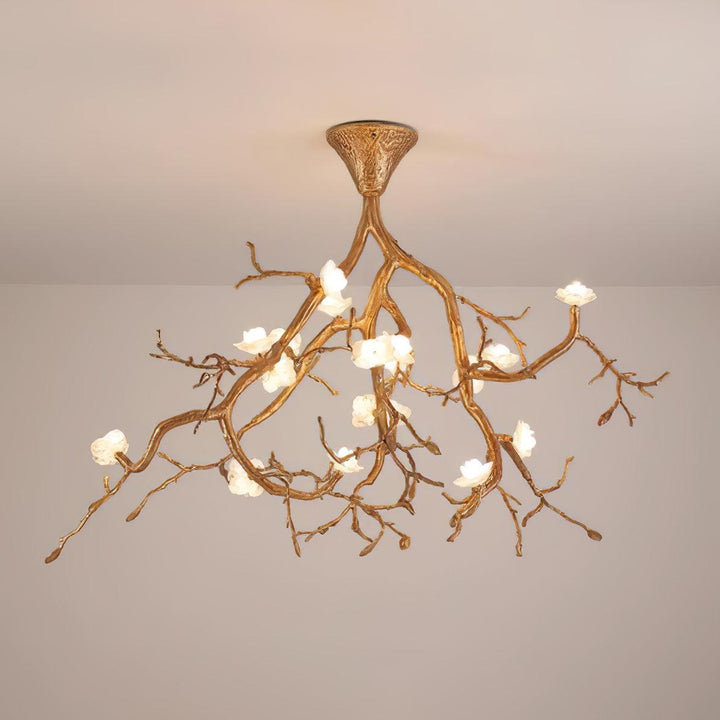 Tree Branches Flower Ceiling Lamp - Vakkerlight