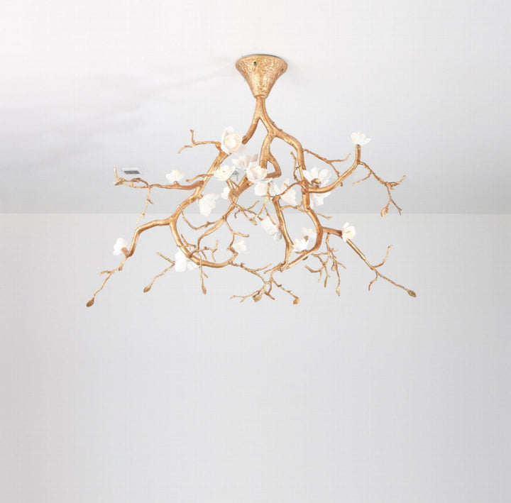 Tree Branches Flower Ceiling Lamp - Vakkerlight