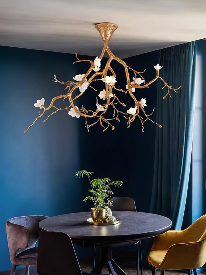 Tree Branches Flower Ceiling Lamp - Vakkerlight