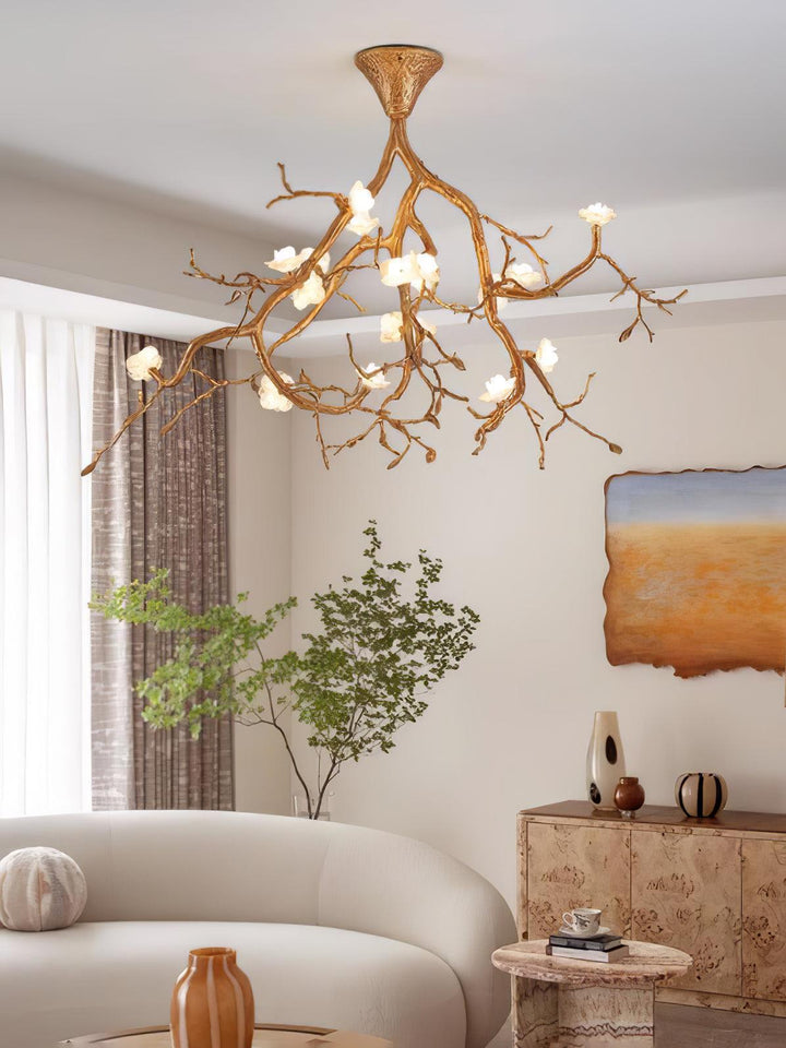 Tree Branches Flower Ceiling Lamp - Vakkerlight