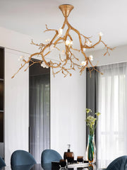 Tree Branches Flower Ceiling Lamp - Vakkerlight