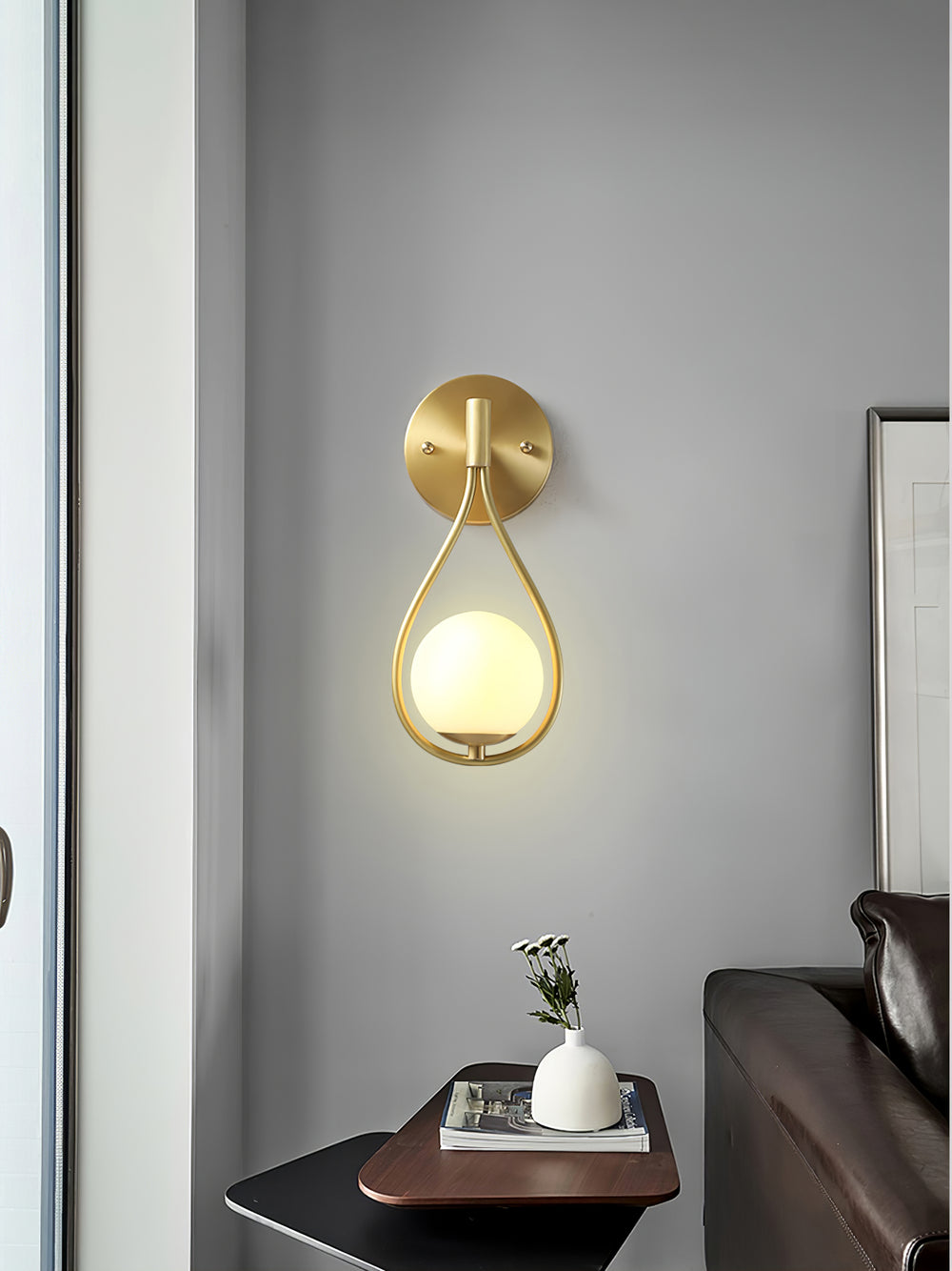 Brass Vanity Wall Lamp - Vakkerlight