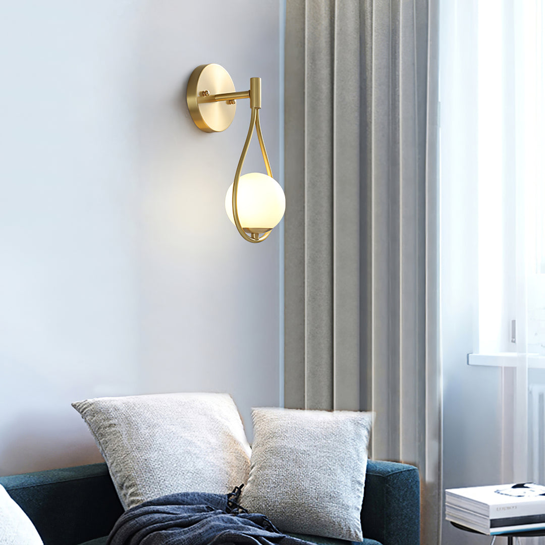 Brass Vanity Wall Lamp - Vakkerlight