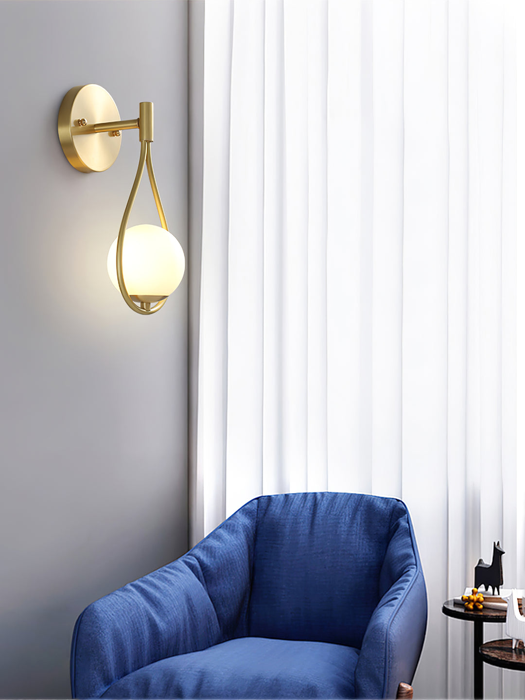 Brass Vanity Wall Lamp - Vakkerlight