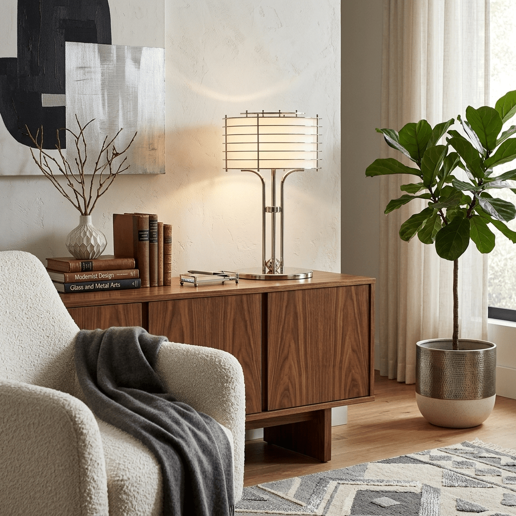 Bravon Linear Cage Table Lamp - Vakkerlight