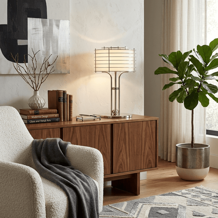 Bravon Linear Cage Table Lamp - Vakkerlight