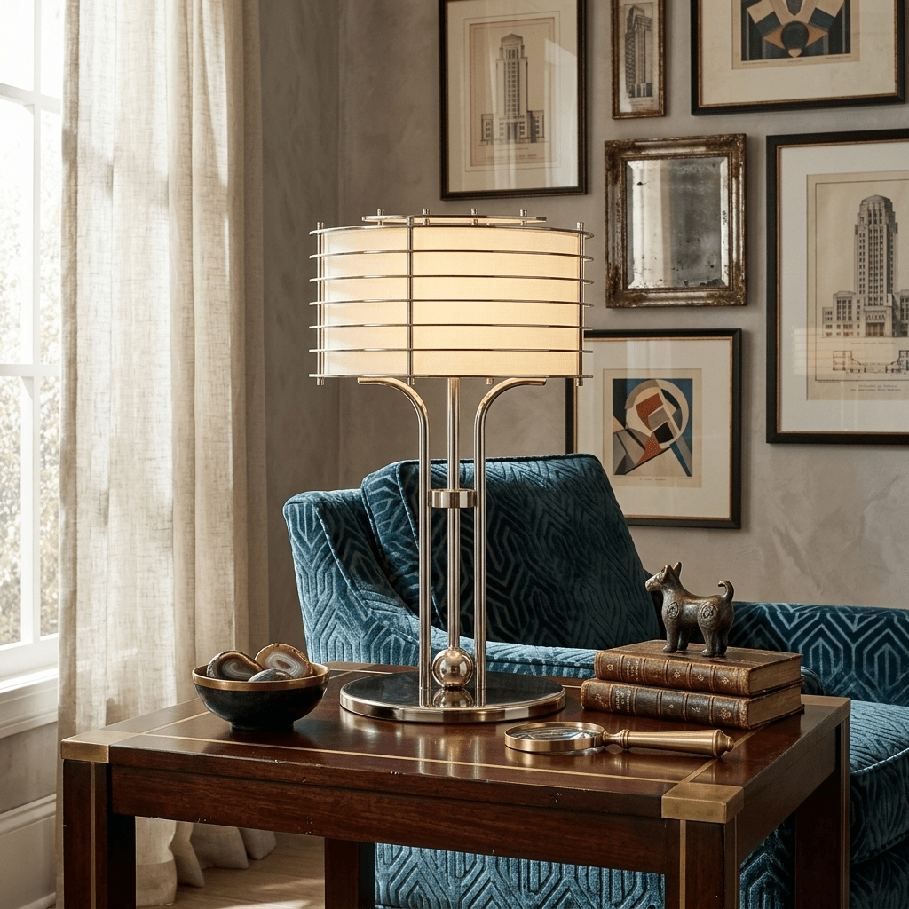 Bravon Linear Cage Table Lamp - Vakkerlight