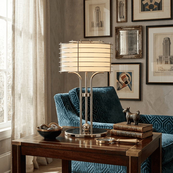 Bravon Linear Cage Table Lamp - Vakkerlight