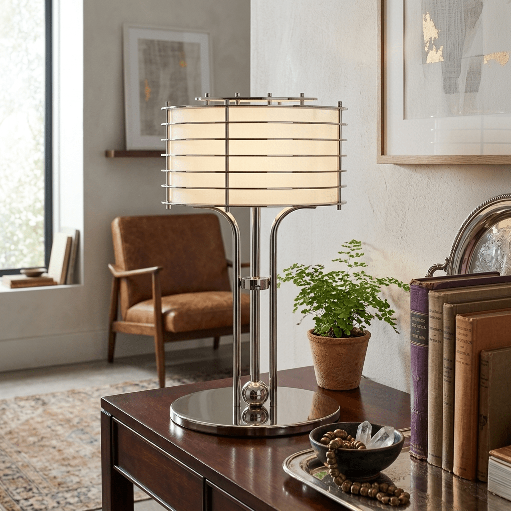 Bravon Linear Cage Table Lamp - Vakkerlight