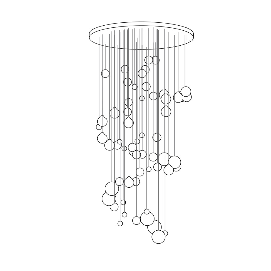 Breath of Light Customize Chandelier - Vakkerlight