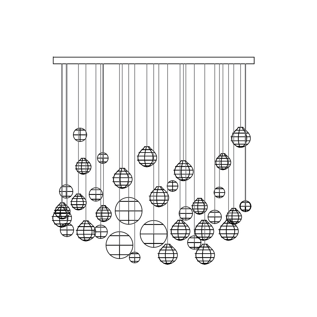 Breath of Light Customize Chandelier - Vakkerlight