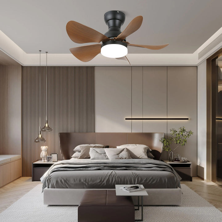 Small Arilia 29" Ceiling Fan Light - Vakkerlight