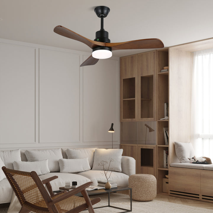 Breeze Master Wooden 48"/52" Ceiling Fan Light - Vakkerlight