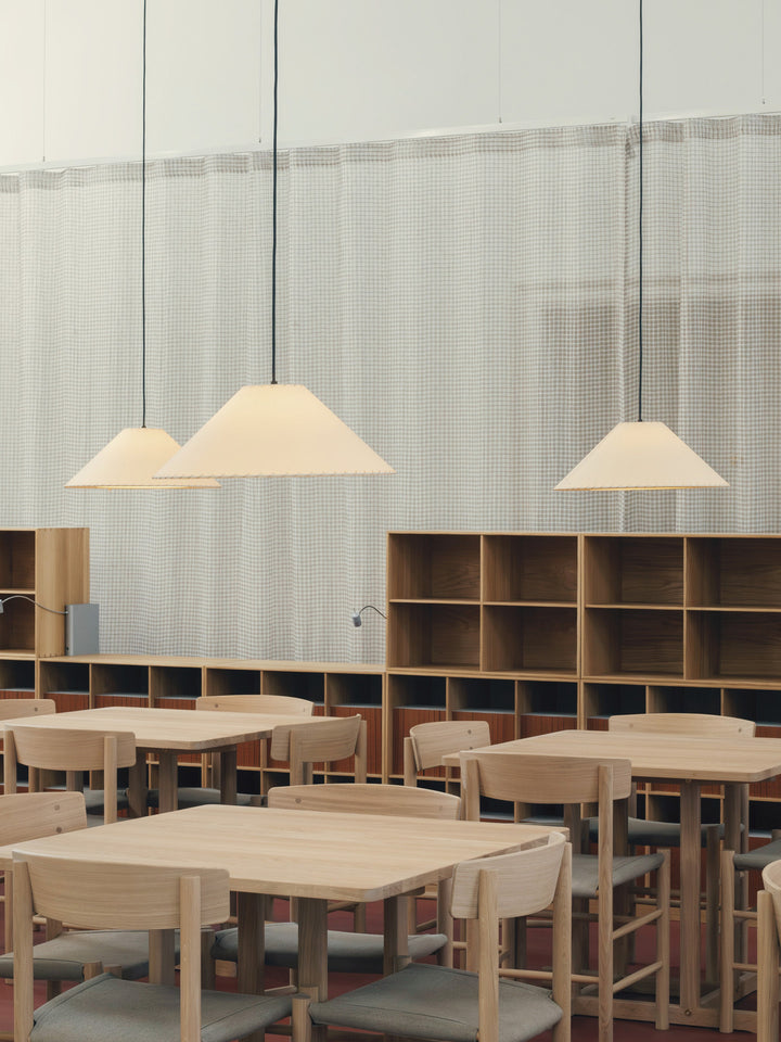Brim Fabric Cone Pendant Lamp