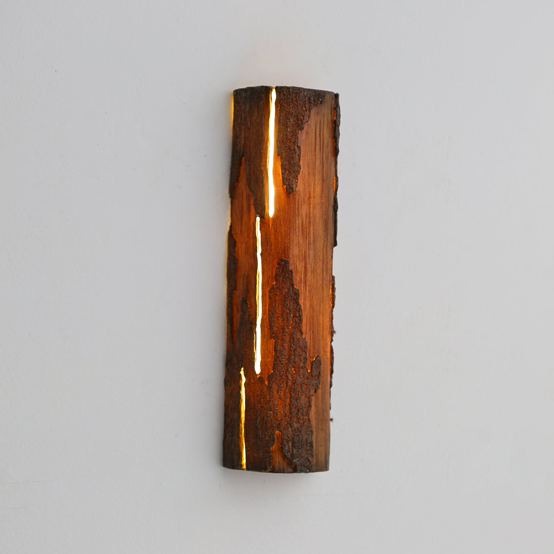 Broken Bark Wall Light