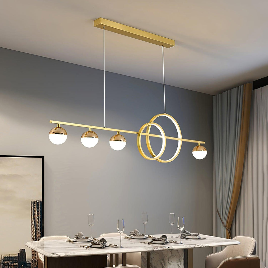 Brooklyn Double Circle Chandelier - Vakkerlight