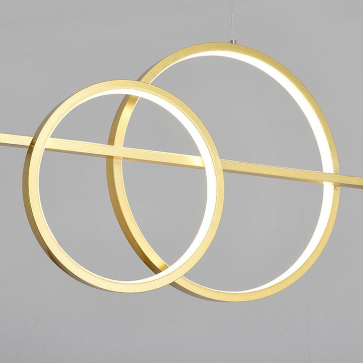 Brooklyn Double Circle Chandelier - Vakkerlight