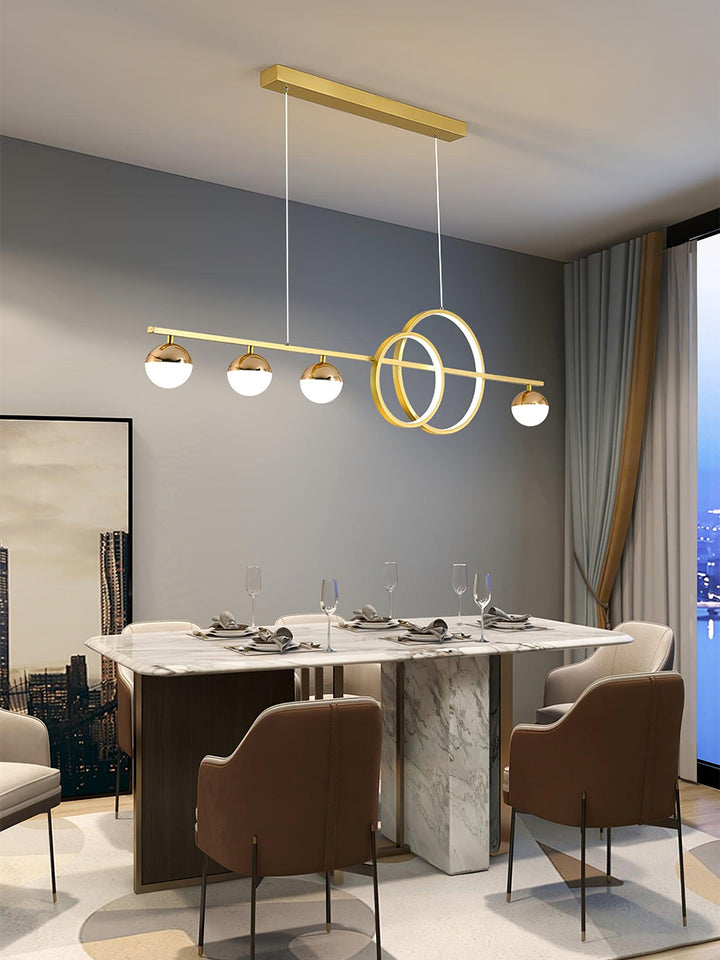 Brooklyn Double Circle Chandelier - Vakkerlight