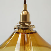 Amber Glass Pendant Light - Vakkerlight