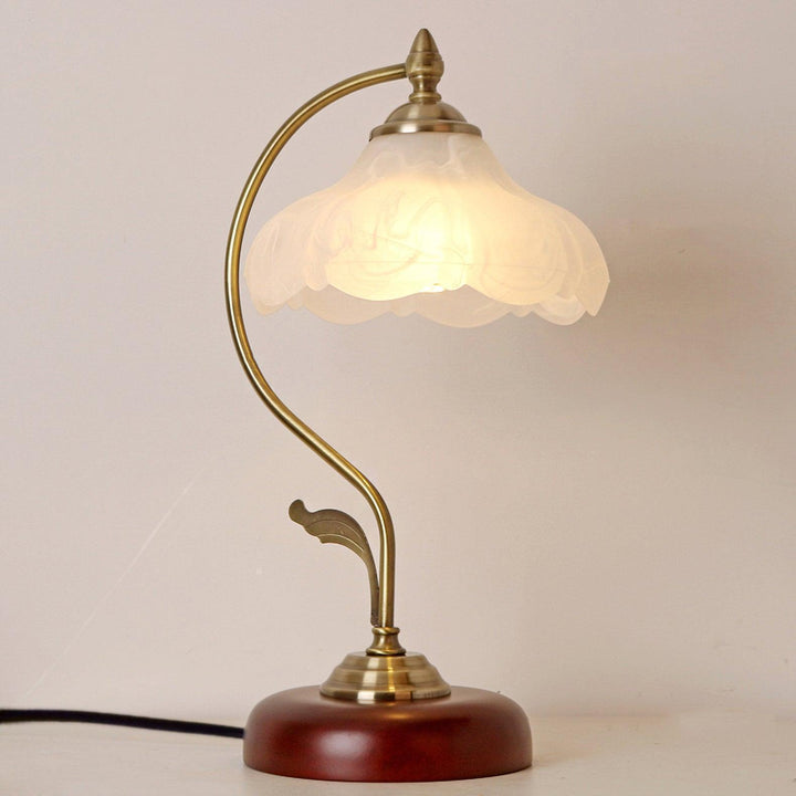 Brown Dome Table Lamp - Vakkerlight