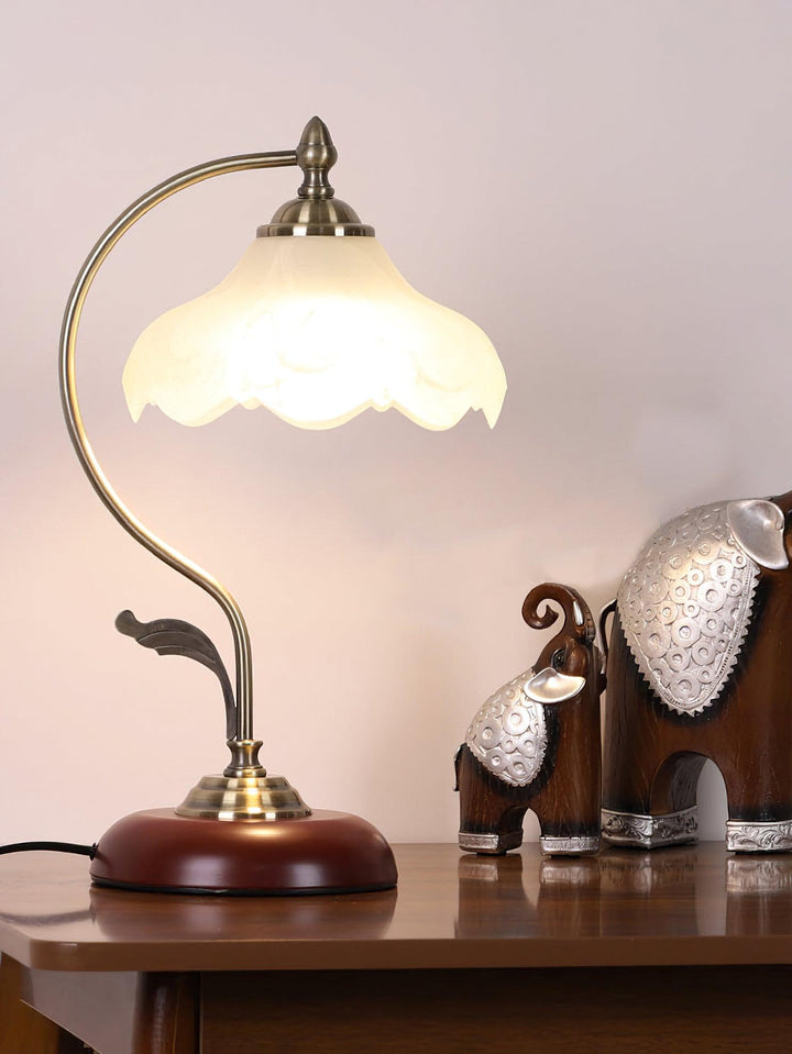 Brown Dome Table Lamp - Vakkerlight