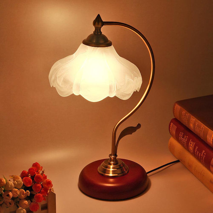 Brown Dome Table Lamp - Vakkerlight