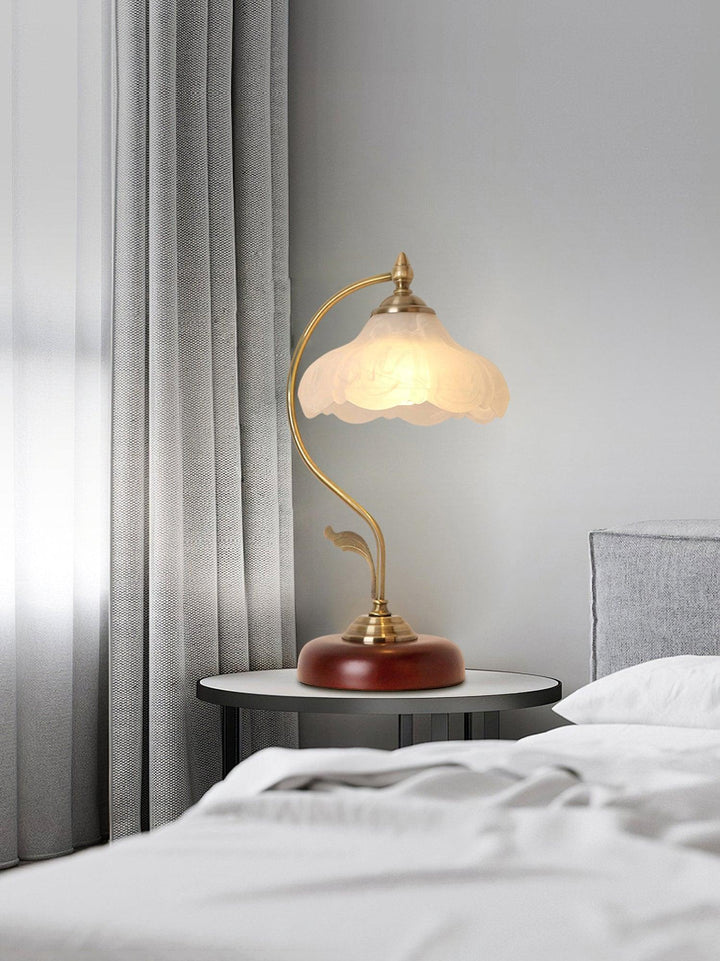 Brown Dome Table Lamp - Vakkerlight