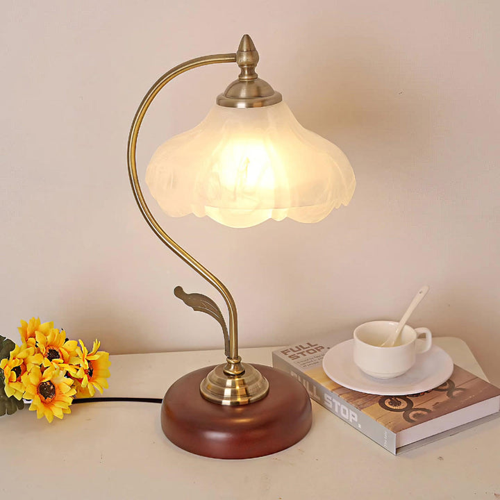 Brown Dome Table Lamp - Vakkerlight