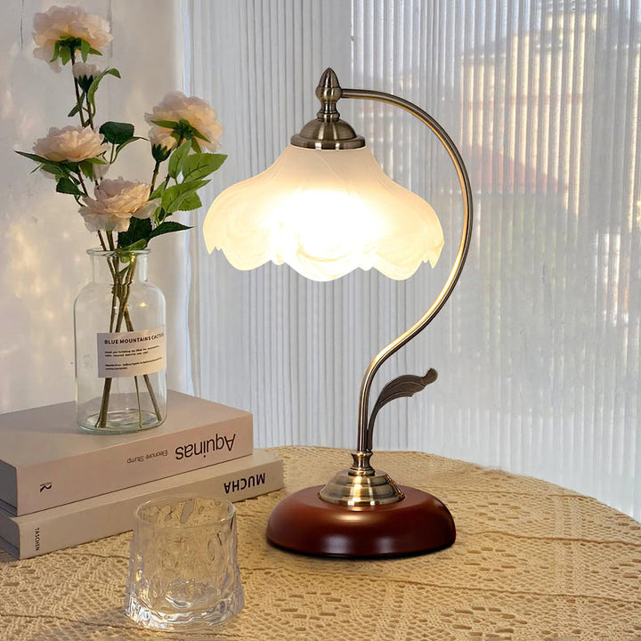 Brown Dome Table Lamp - Vakkerlight