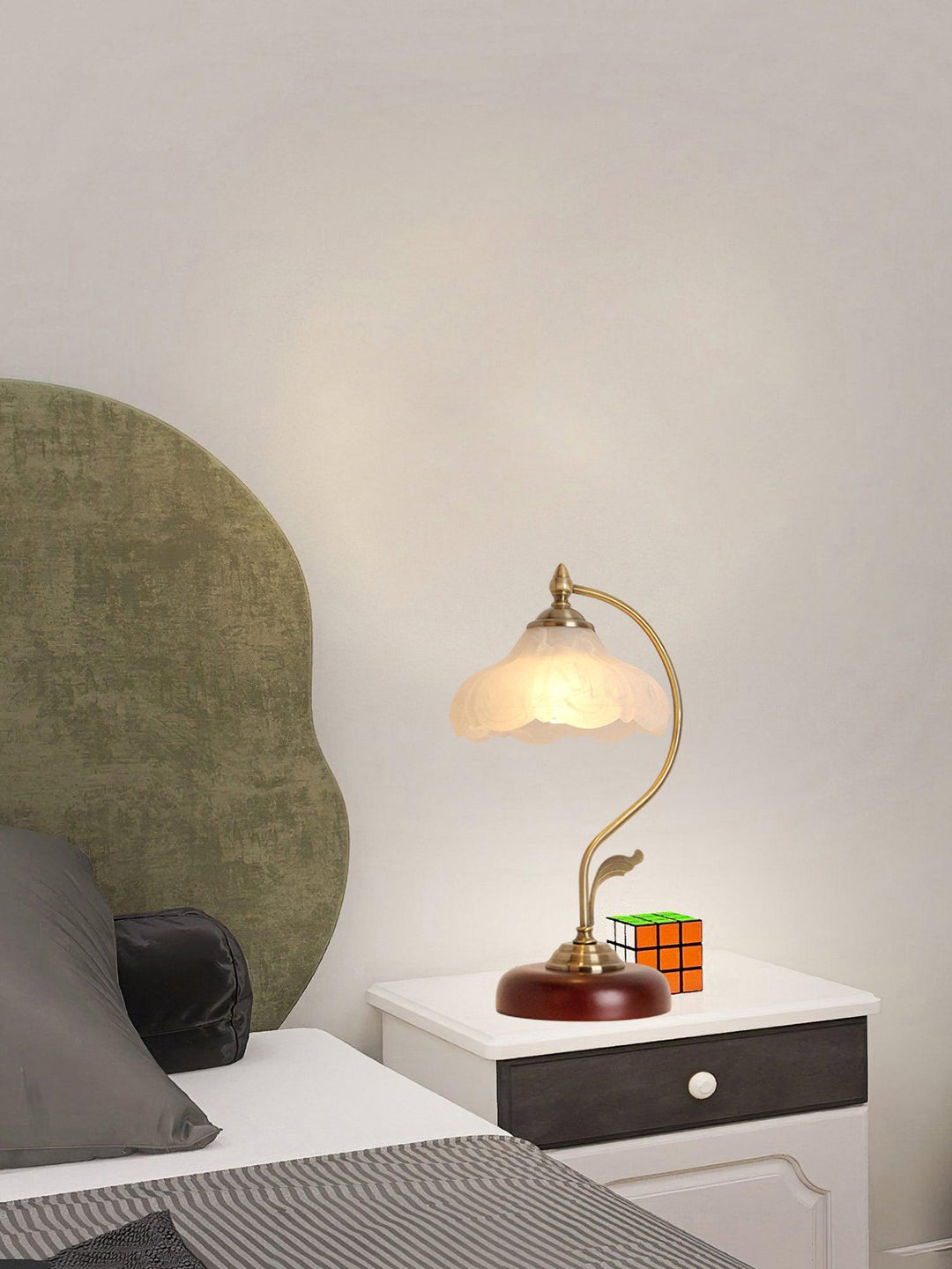 Brown Dome Table Lamp - Vakkerlight