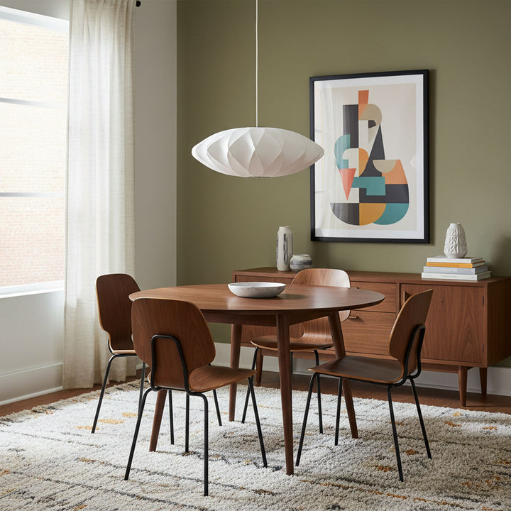 Bubble Mulberry Silk Pendant Lamp - Vakkerlight