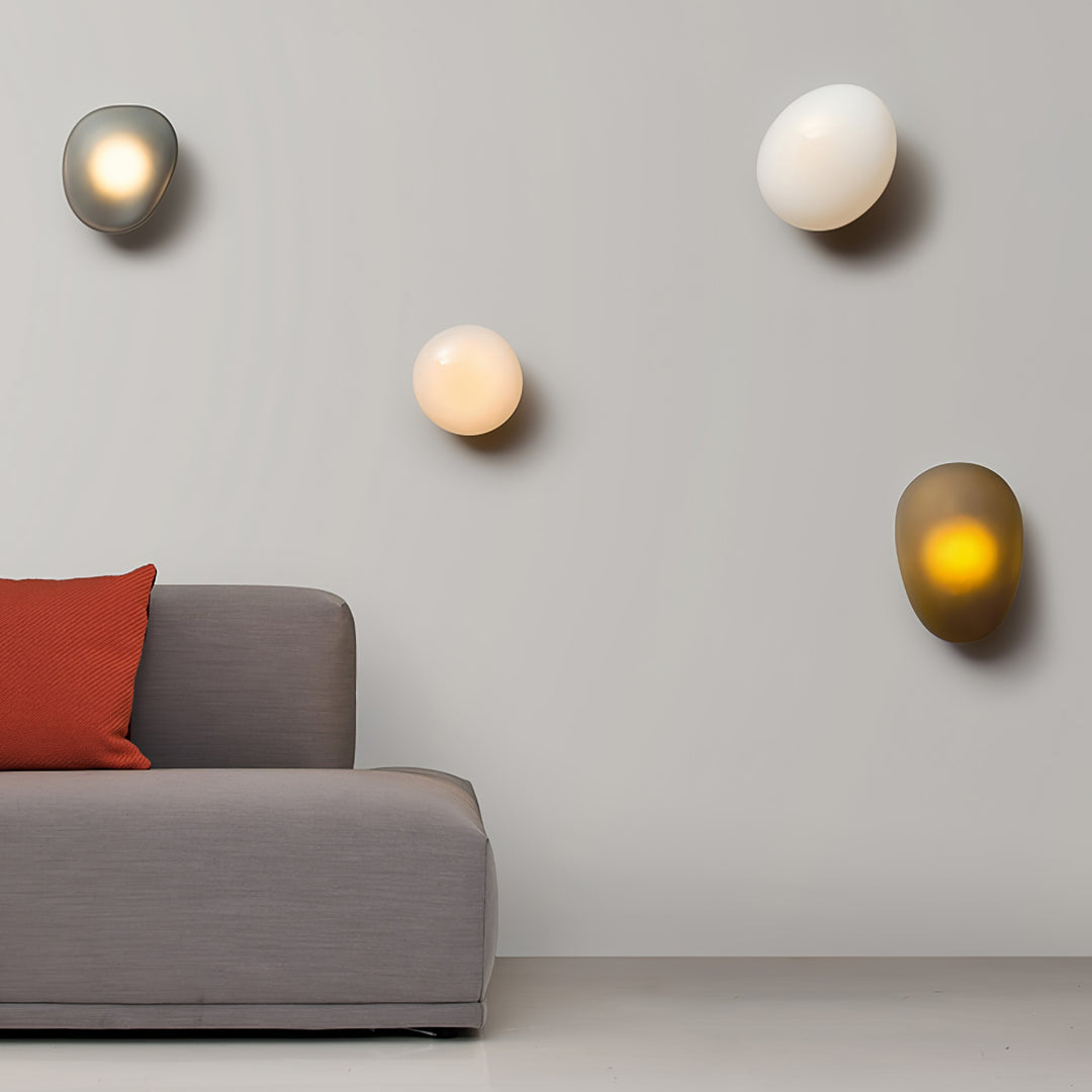 Bubble glazen wandlamp