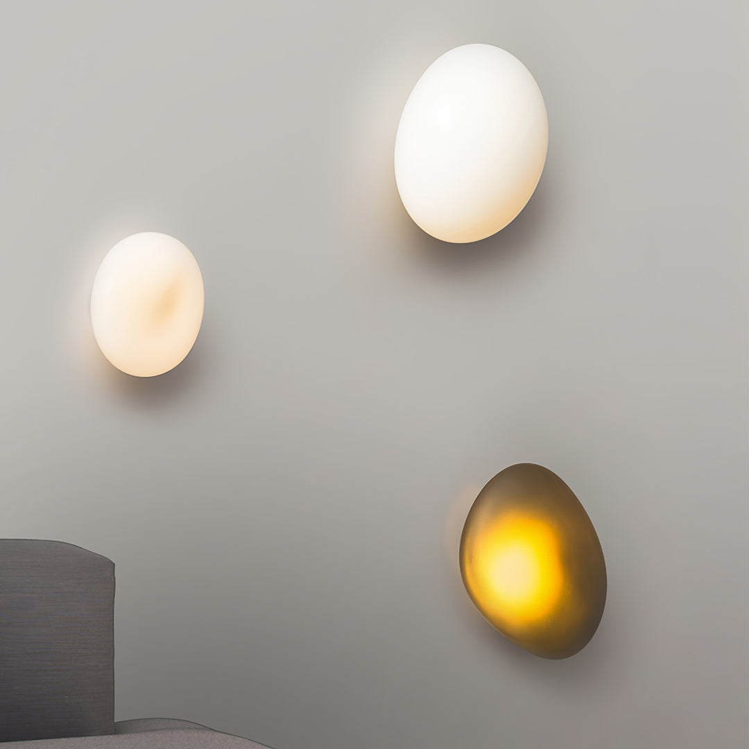 Bubble glazen wandlamp