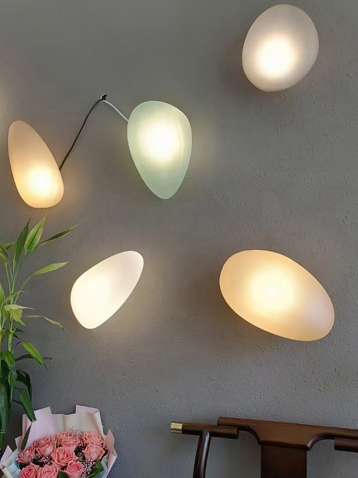 Bubble glazen wandlamp