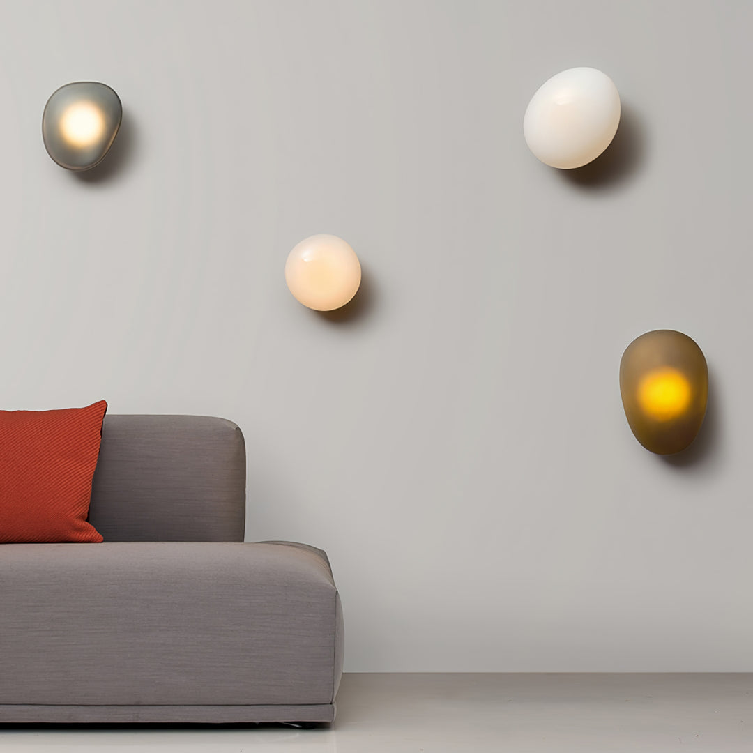 Bubble glazen wandlamp