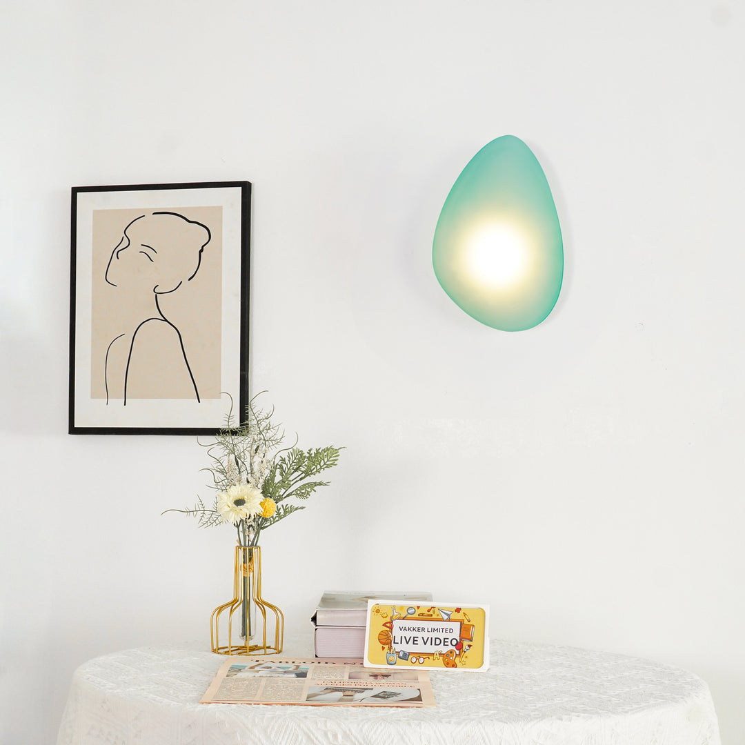 Bubble glazen wandlamp