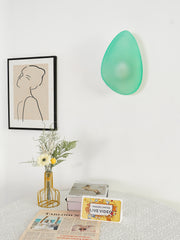 Bubble glazen wandlamp