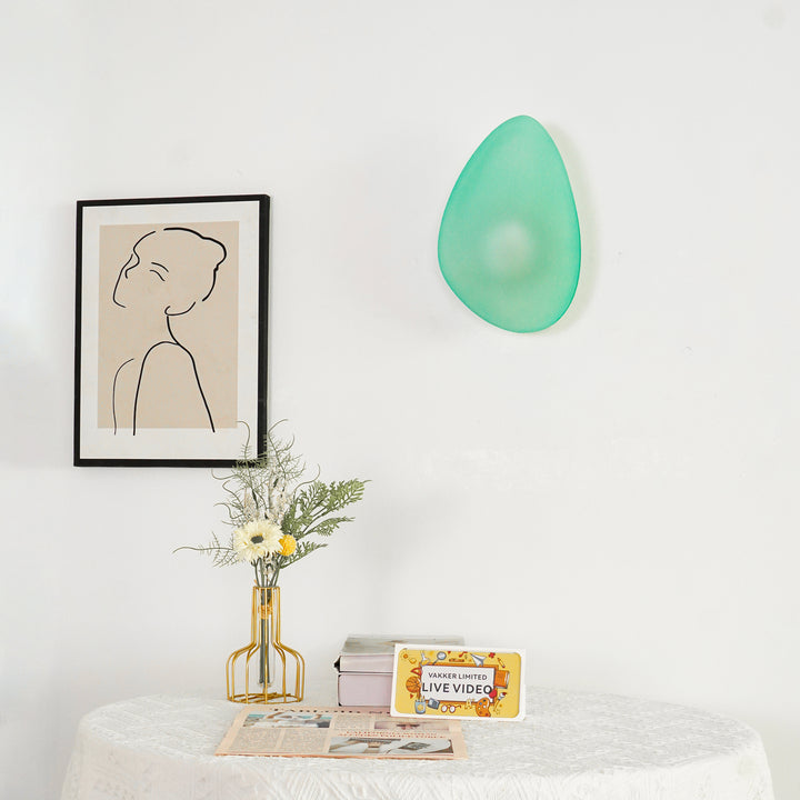 Bubble glazen wandlamp