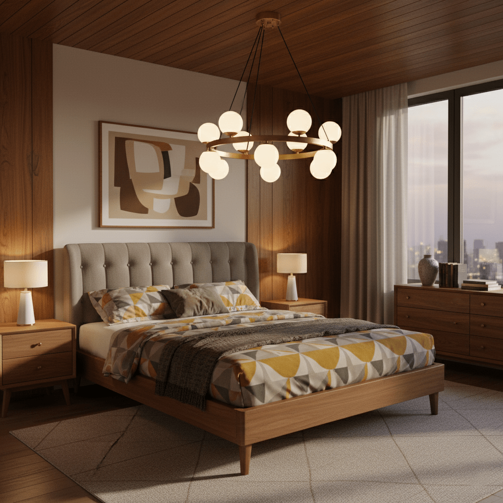 Bubbles Brass Ring Chandelier - Vakkerlight