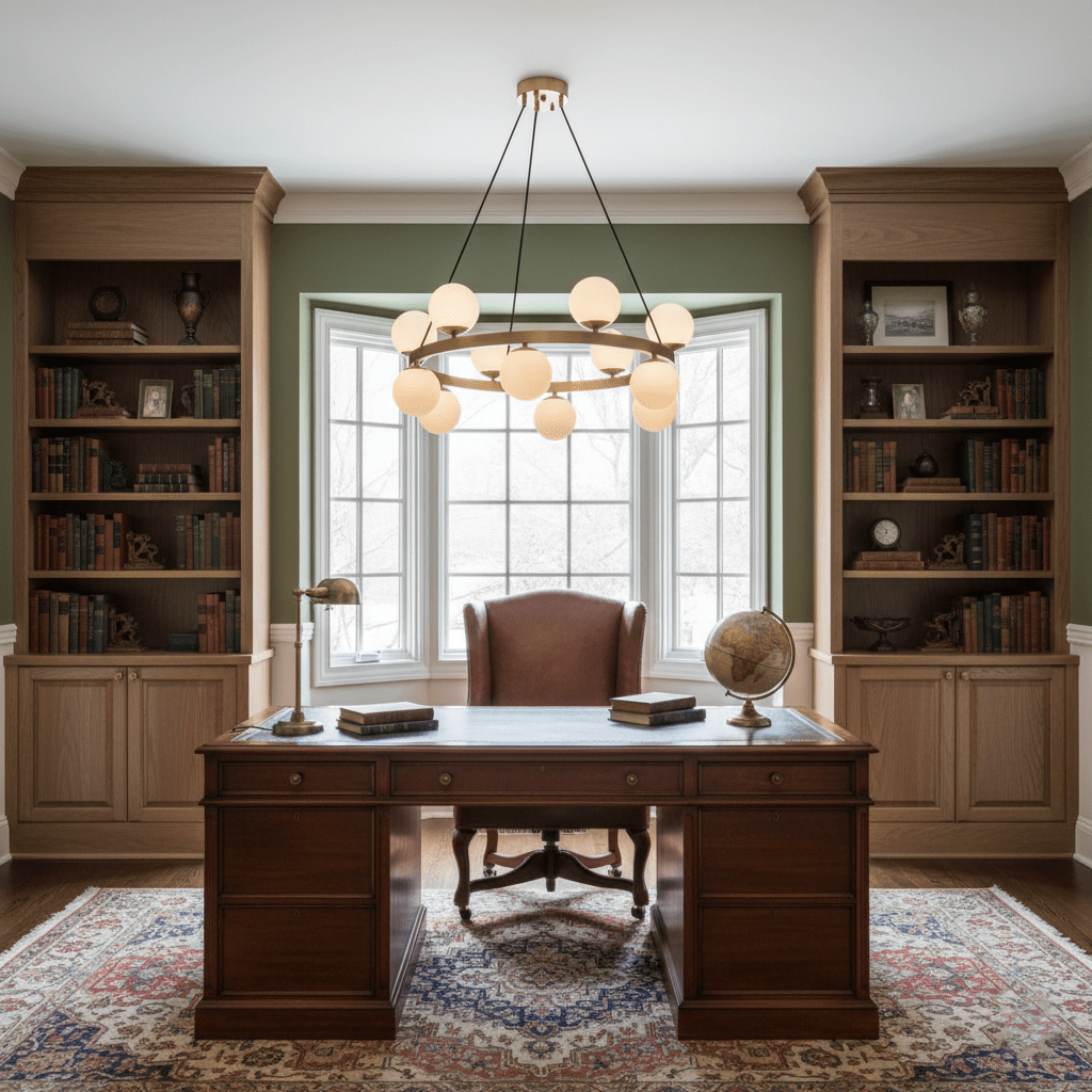 Bubbles Brass Ring Chandelier - Vakkerlight