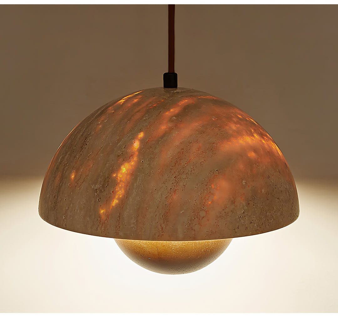 Bud Travertine Pendant Lamp - Vakkerlight