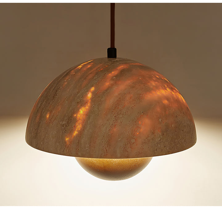 Bud Travertine Pendant Lamp - Vakkerlight