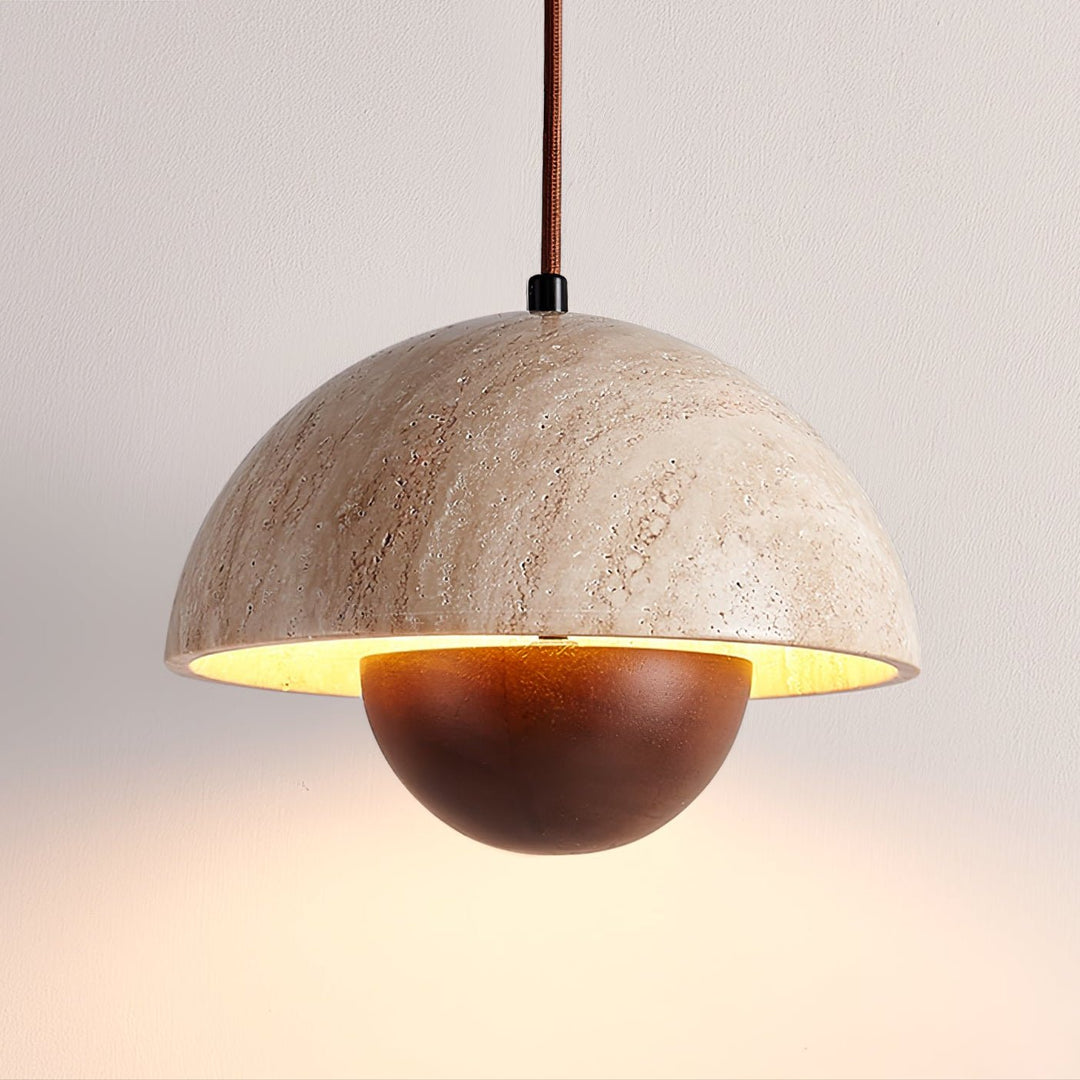 Bud Travertine Pendant Lamp - Vakkerlight