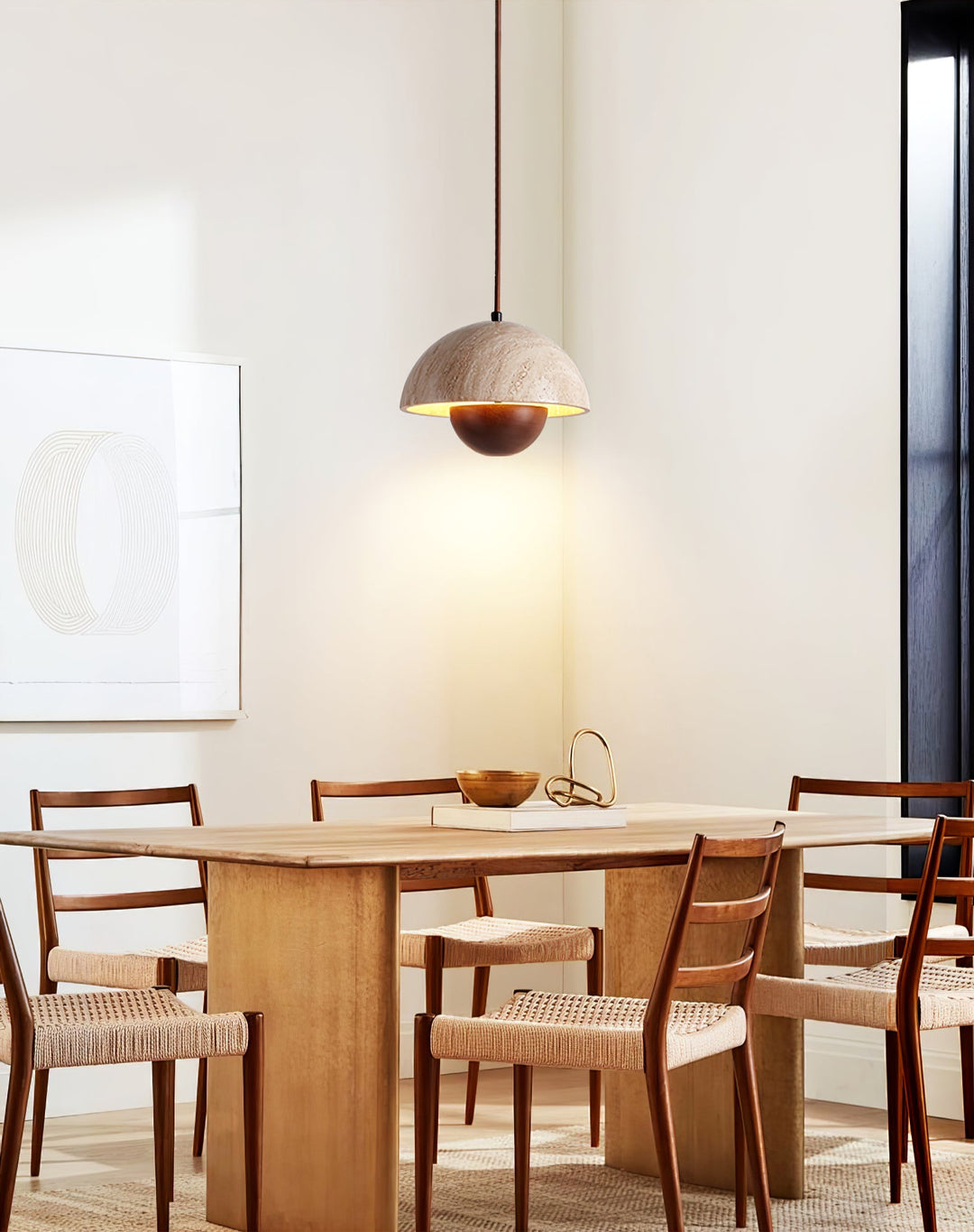 Bud Travertine Pendant Lamp - Vakkerlight