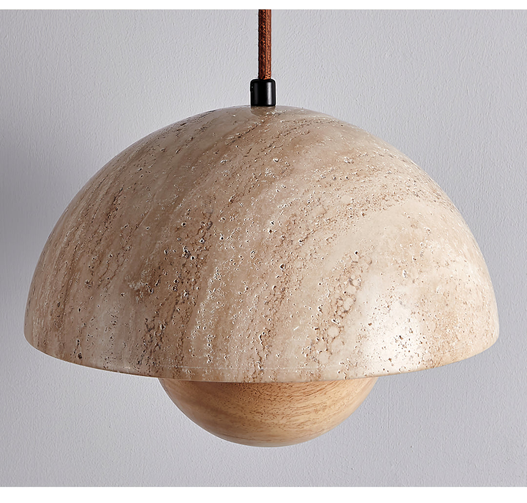 Bud Travertine Pendant Lamp - Vakkerlight