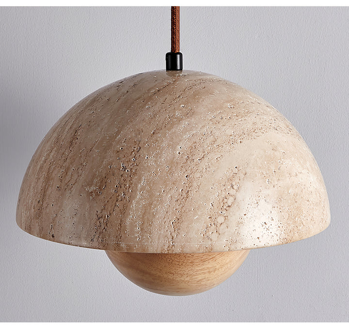 Bud Travertine Pendant Lamp - Vakkerlight