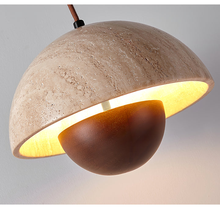 Bud Travertine Pendant Lamp - Vakkerlight