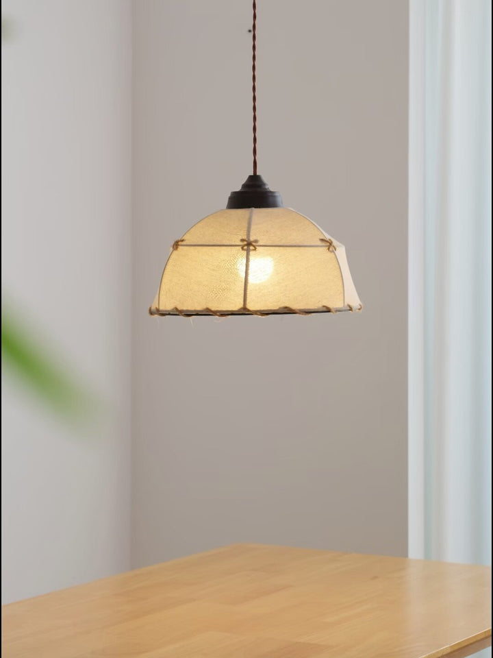 Bushel Fabric Pendant Lamp