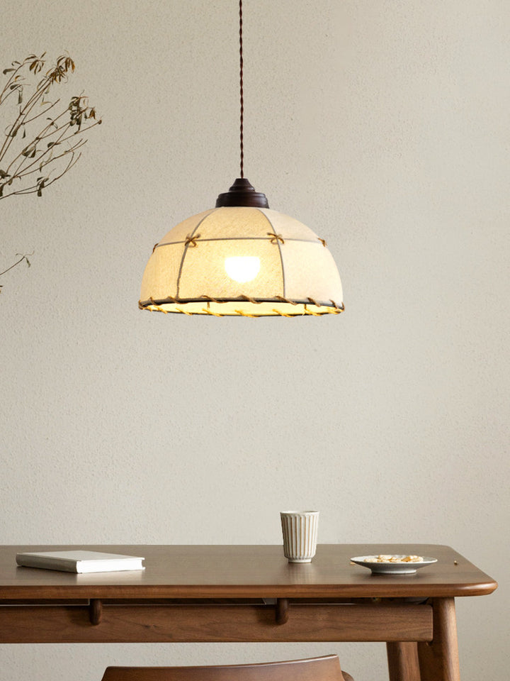 Bushel Fabric Pendant Lamp